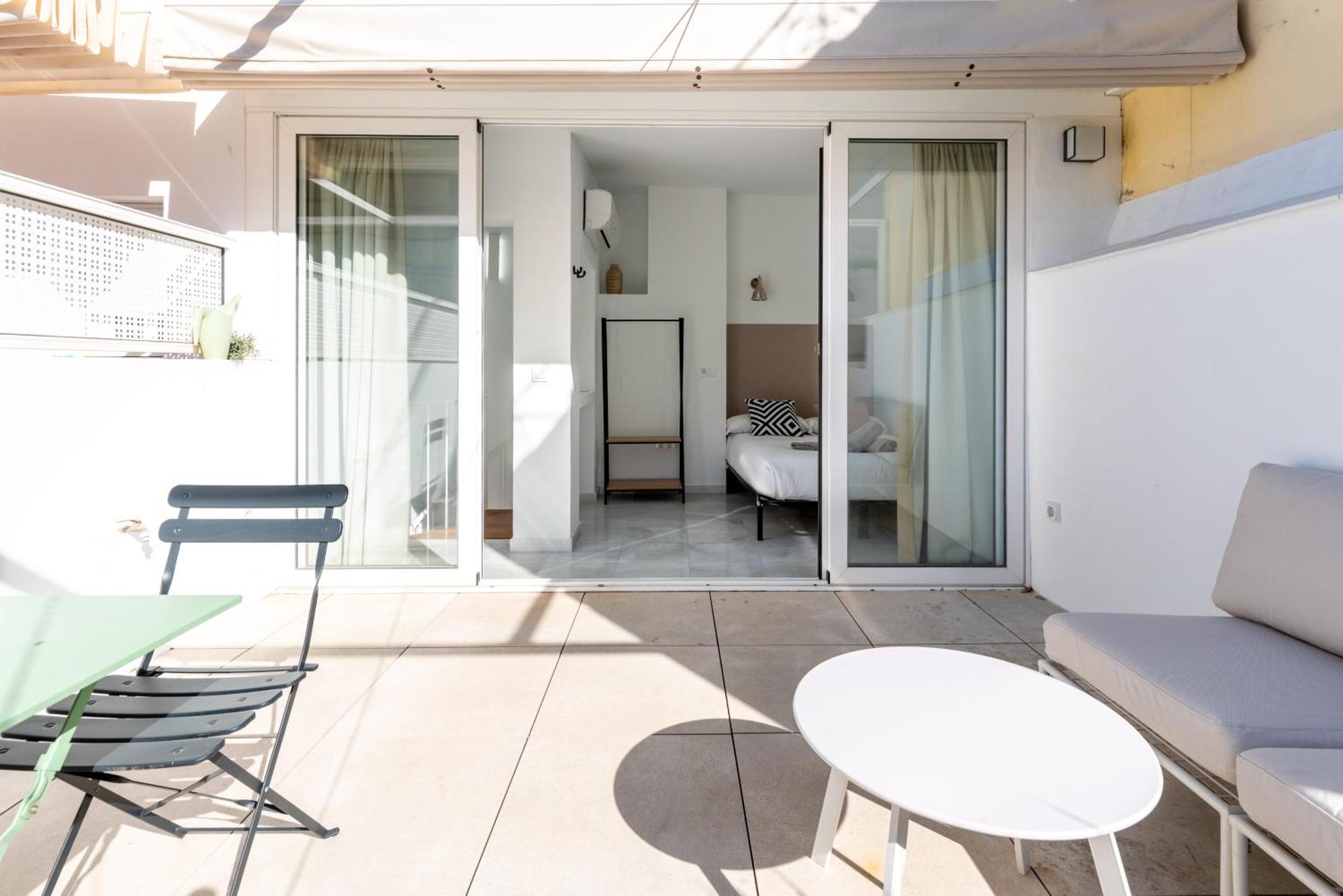 Duplex Con Terraza Junto A La Catedral Lägenhet Sevilla Exteriör bild